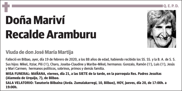 Mariví Recalde Aramburu