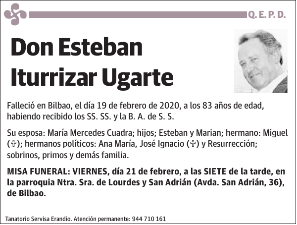 Esteban Iturrizar Ugarte