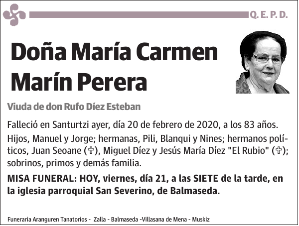 María Carmen Marín Perera