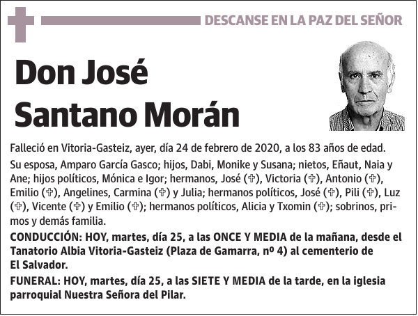 José Santano Morán