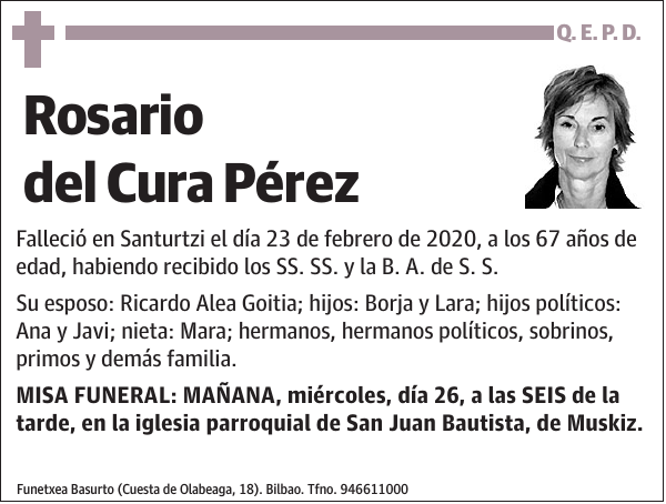 Rosario del Cura Pérez