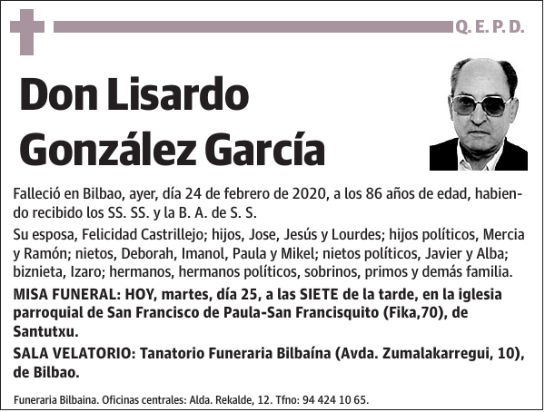 Lisardo González García