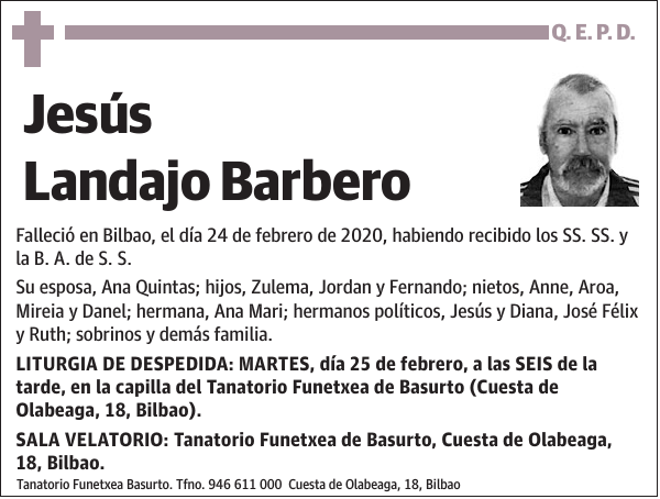 Jesús Landajo Barbero