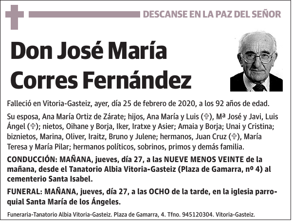 José María Corres Fernández