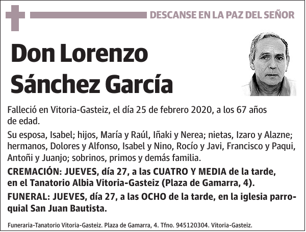 Lorenzo Sánchez García