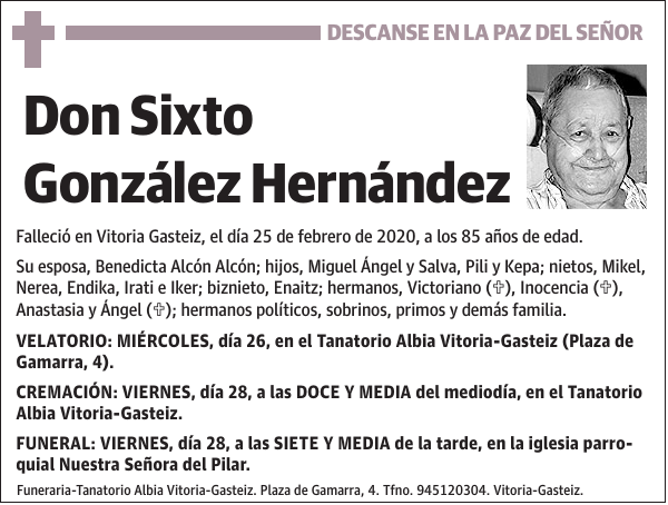 Sixto González Hernández