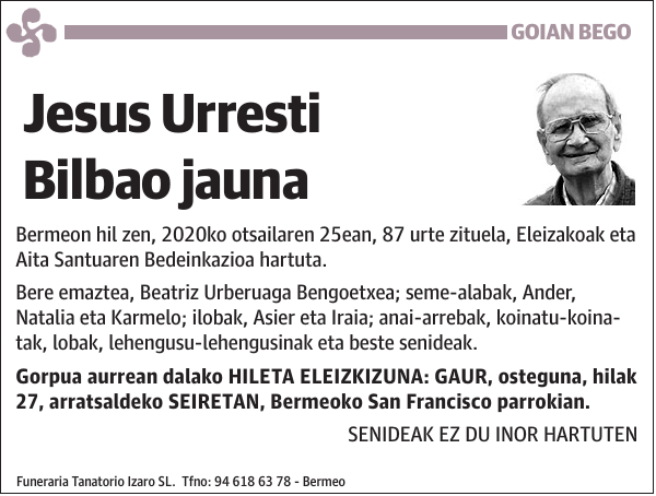 Jesus Urresti Bilbao