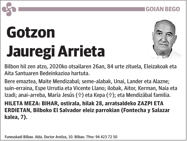 Gotzon Jauregi Arrieta