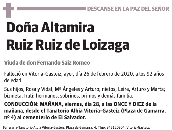 Altamira Ruiz Ruiz de Loizaga