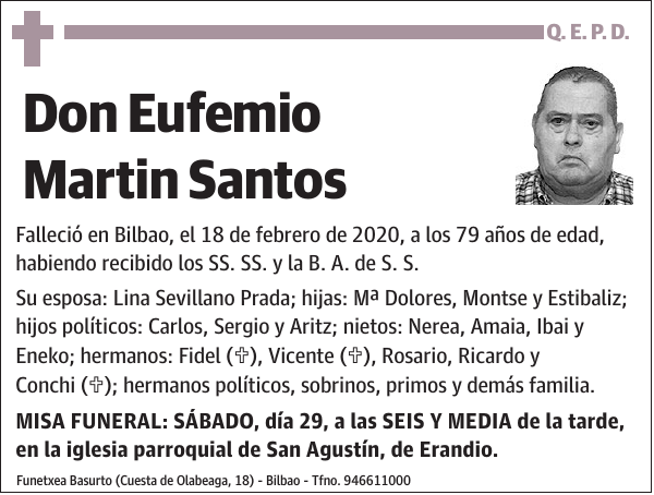 Eufemio Martin Santos