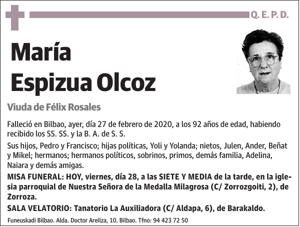 María Espizua Olcoz