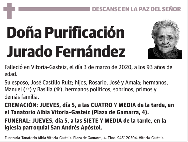 Purificación Jurado Fernández