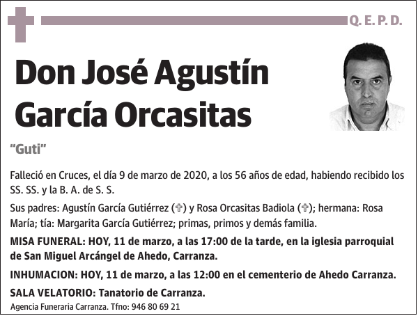 José Agustín García Orcasitas