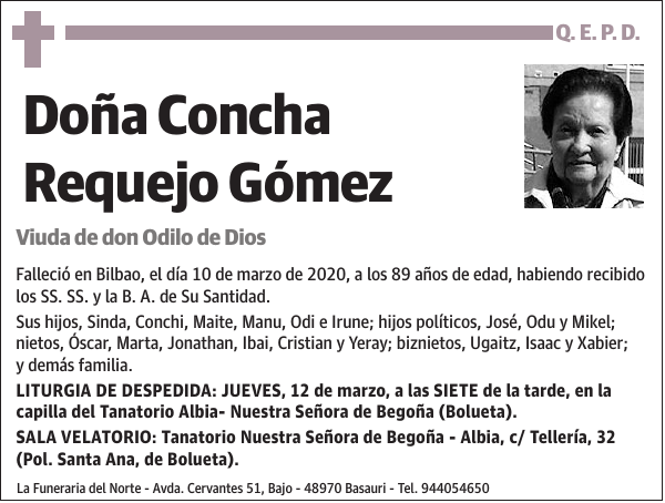 Concha Requejo Gómez