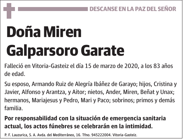 Miren Galparsoro Garate