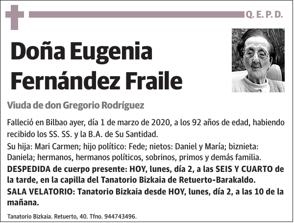 Eugenia Fernández Fraile