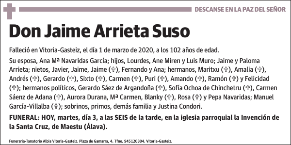 Jaime Arrieta Suso