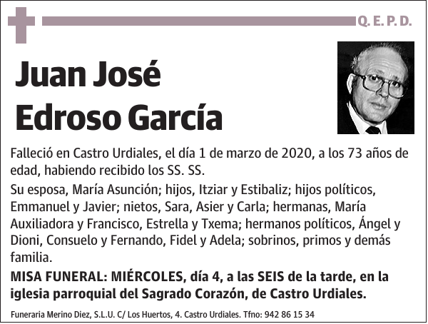 Juan José Edroso García