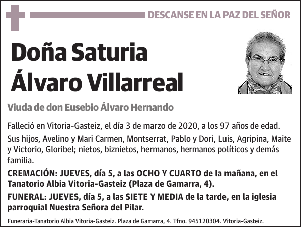 Saturia Álvaro Villarreal