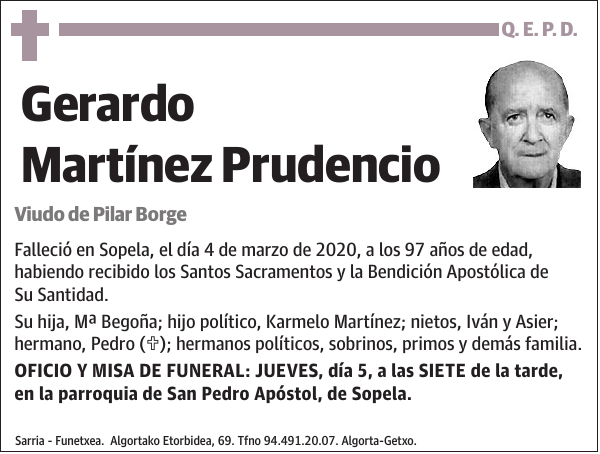 Gerardo Martínez Prudencio