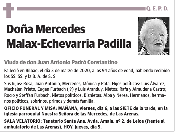 Mercedes Malax-Echevarria Padilla