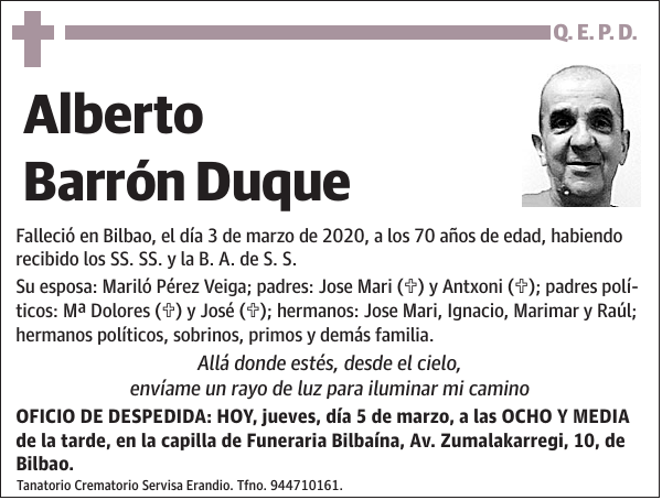 Alberto Barrón Duque