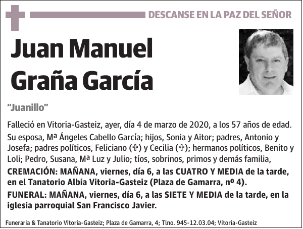 Juan Manuel Graña García Juanillo