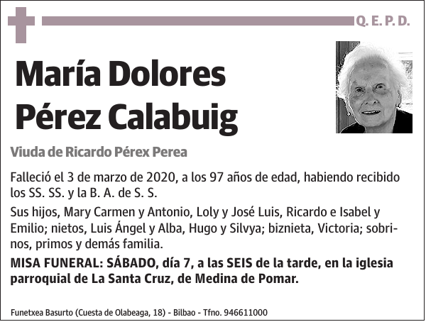 María Dolores Pérez Calabuig