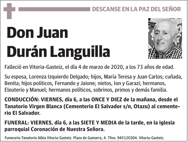 Juan Durán Languilla