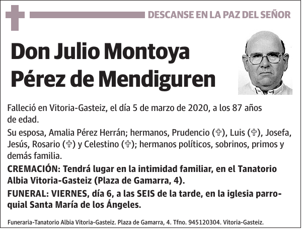 Julio Montoya Pérez de Mendiguren