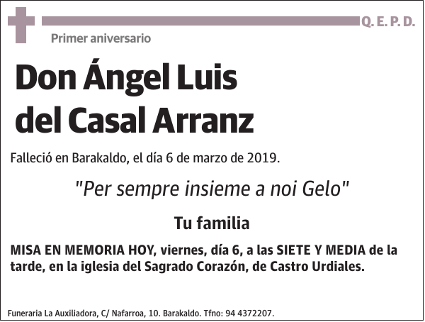 Ángel Luis del Casal Arranz