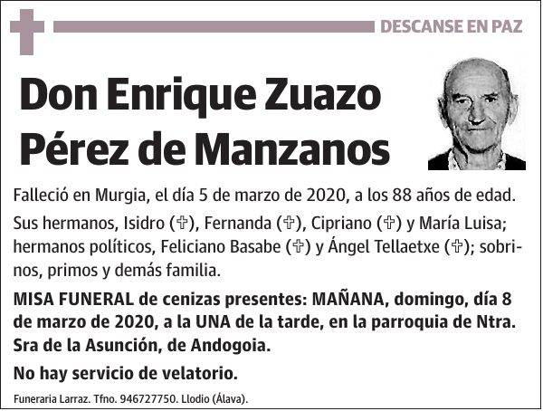 Enrique Zuazo Pérez de Manzanos