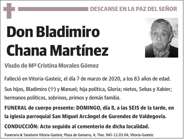 Bladimiro Chana Martínez