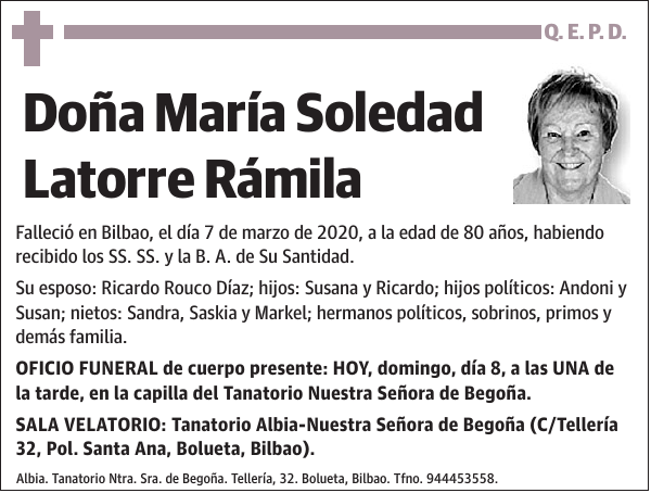 María Soledad Latorre Rámila