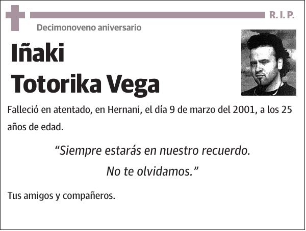 Iñaki Totorika Vega