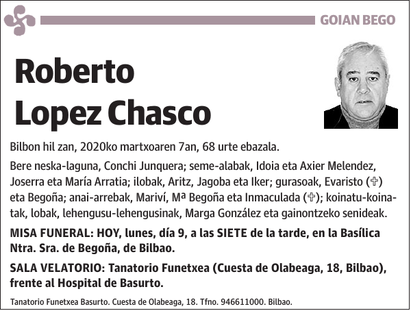 Roberto Lopez Chasco