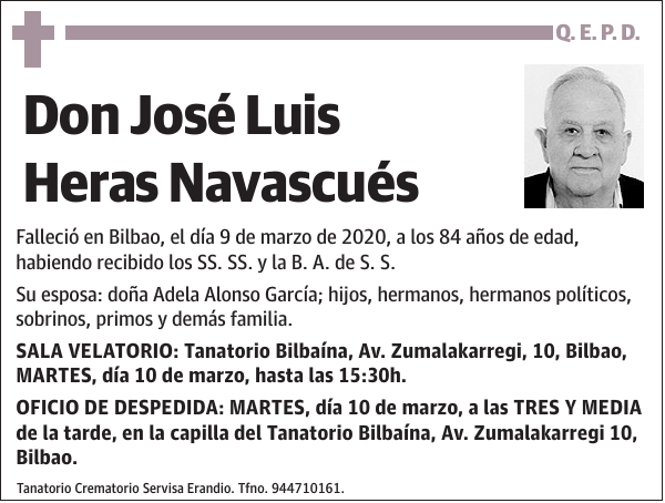 José Luis Heras Navascués