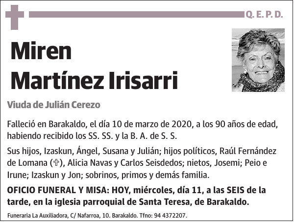 Miren Martínez Irisarri