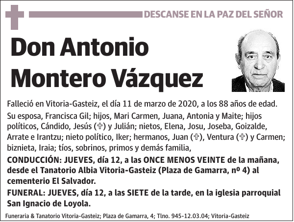 Antonio Montero Vázquez