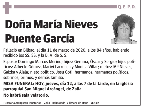 María Nieves Puente García