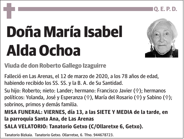 María Isabel Alda Ochoa