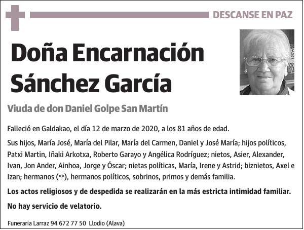 Encarnación Sánchez García