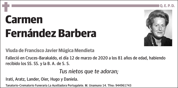 Carmen Fernández Barbera