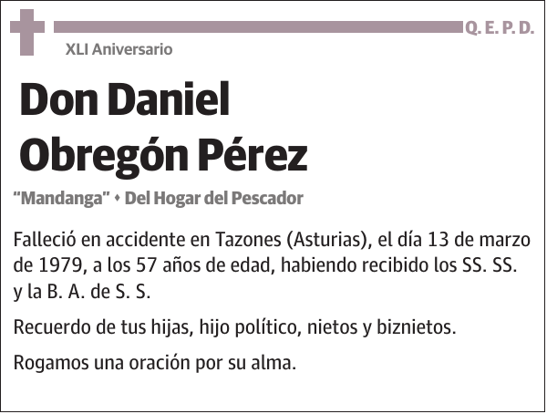 Daniel Obregón Pérez