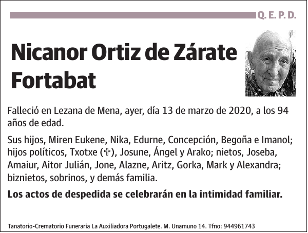 Nicanor Ortiz de Zárate Fortabat