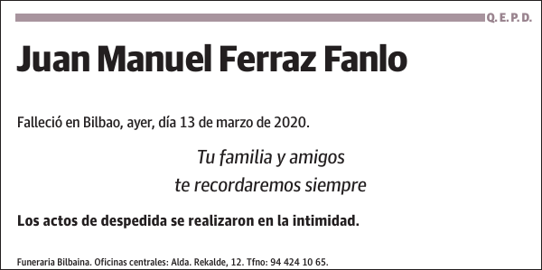 Juan Manuel Ferraz Fanlo