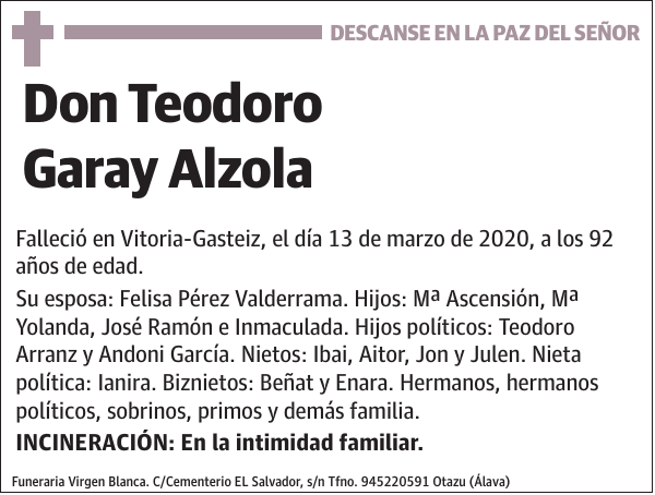 Teodoro Garay Alzola