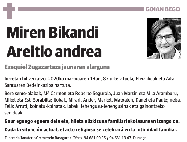 Miren Bikandi Areitio