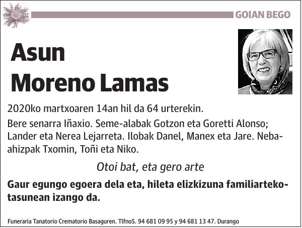 Asun Moreno Lamas