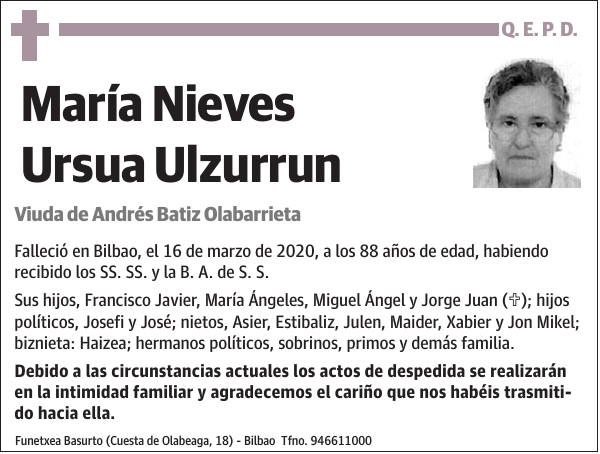 María Nieves Ursua Ulzurrun